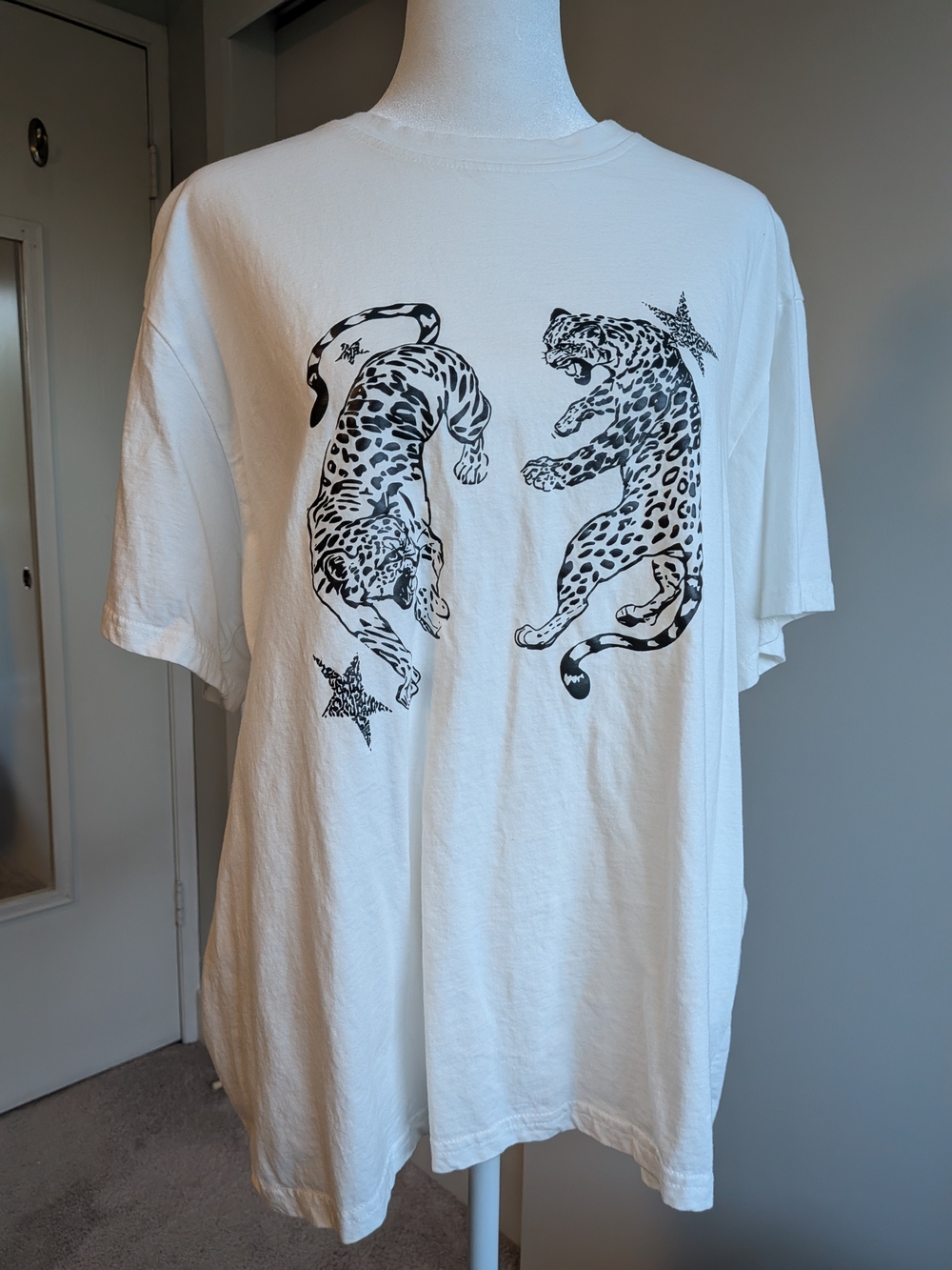 XXL Cotton Leopard & Stars Design - No Brand